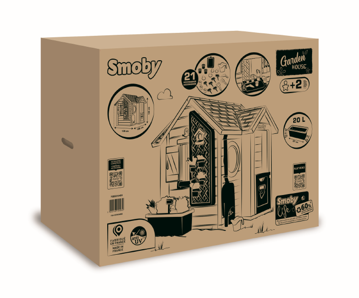 Smoby Life Spielhaus Garten